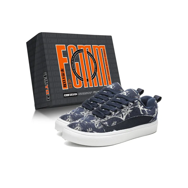 FCMM Low Top Canvas Shoes Unisex Box Included-15