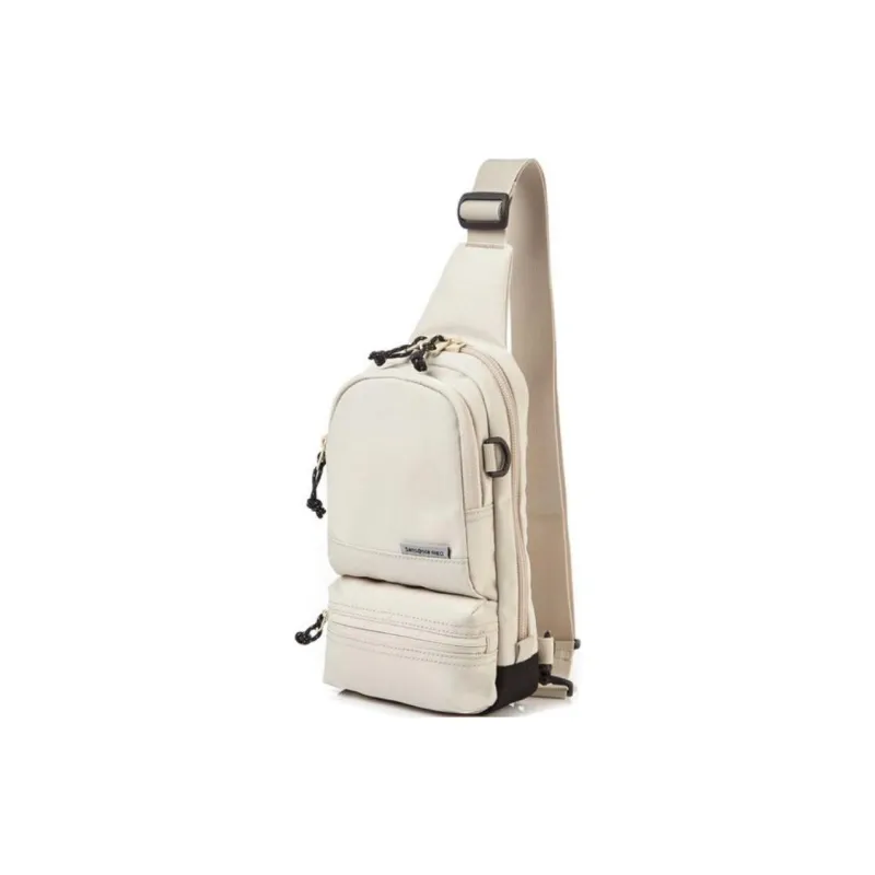 SAMSONITE Fabric Sling Bag Regular Unisex Beige-1