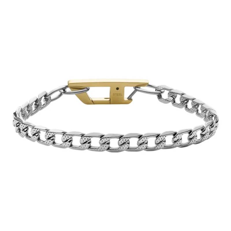 DIESEL Dx1338 Logo plaque Bracelet-1