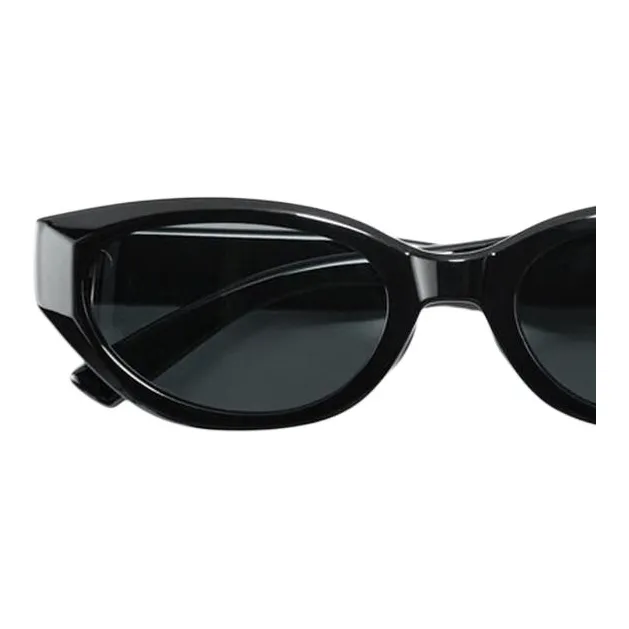 UNIQLO Plastic Cat Eye Sunglasses Unisex Black-1