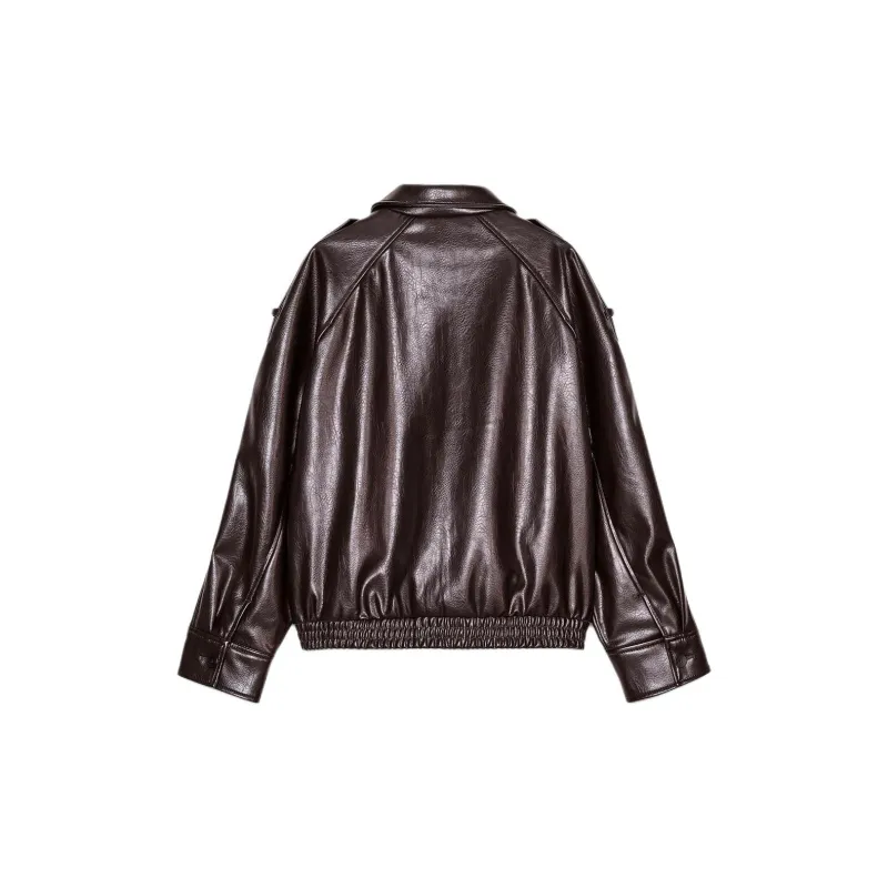 ZARA Jackets & Coats Women's Chocolate-1