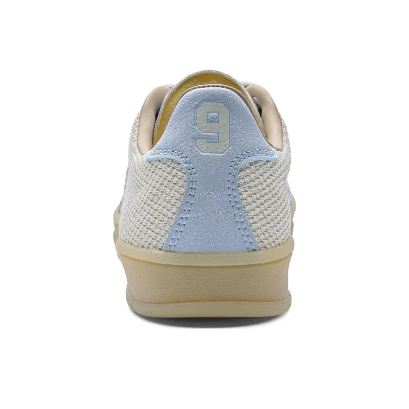 Kappa Tifo Back to Back Slip Resistant, Abrasion Resistant, Breathable Low Top Skateboard Shoes Women's White Blue-4