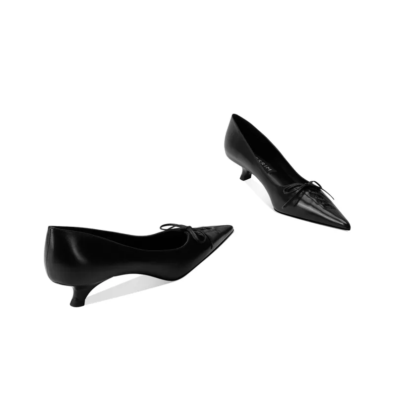 Shesrim Flared Heel High Heels Women's-1