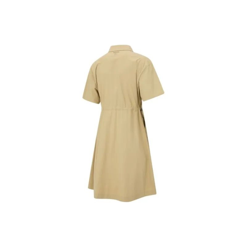 RAPIDO Short Sleeved Dresses Women's Dark Beige-1