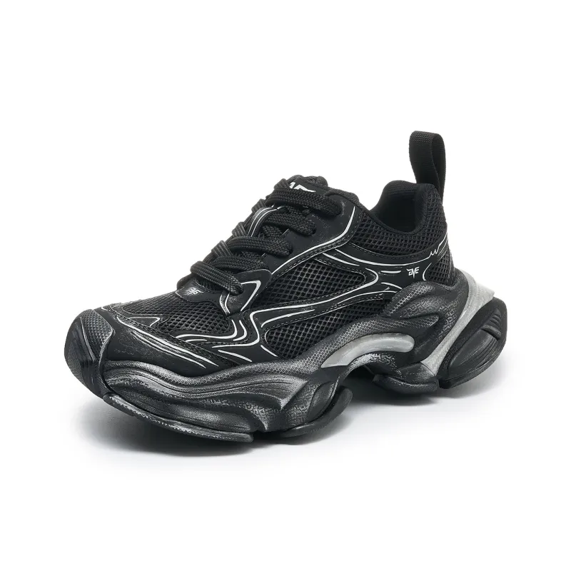 LEECAT STUDIO Slip Resistant, Abrasion Resistant, Breathable Low Top Chunky Sneakers Women's-9