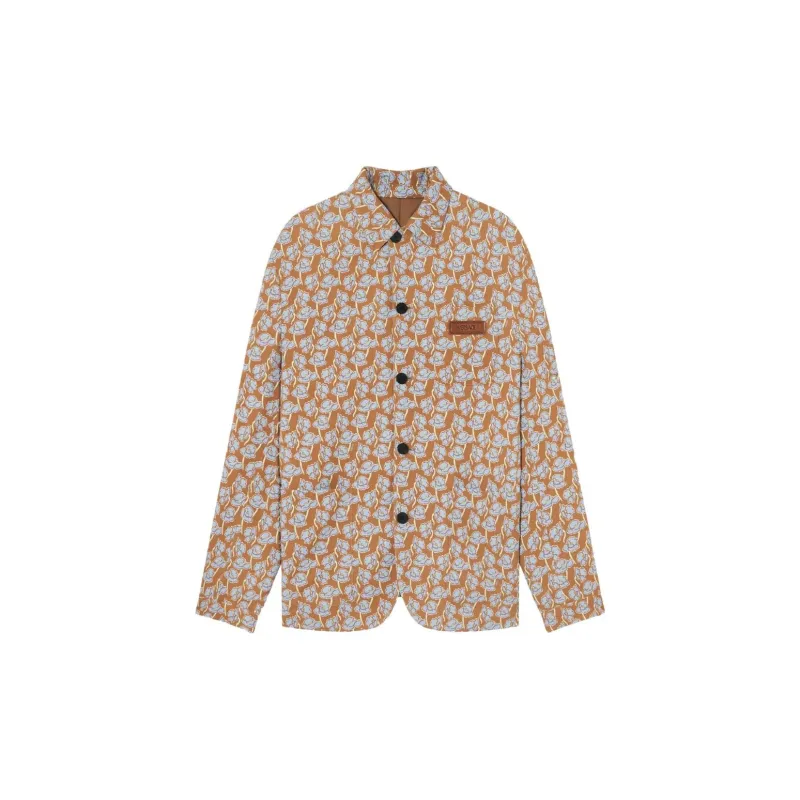 VERSACE Poppies Single breasted Blazer-1