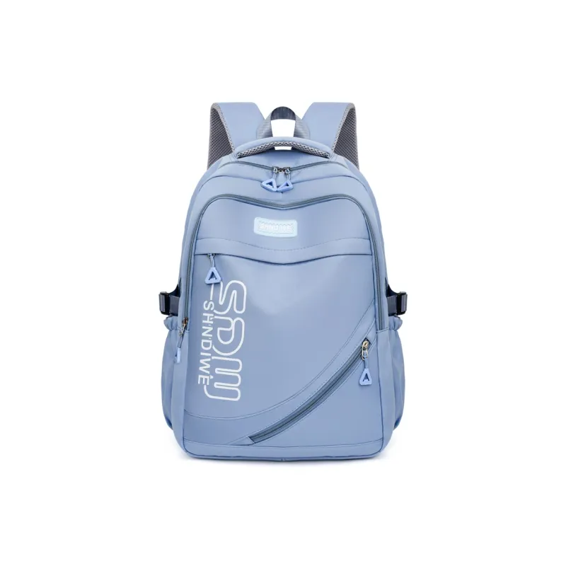 URBAN FOREST Oxford Backpack Regular Unisex Black/Burgundy/Blue/White & Red/White & Gray-5