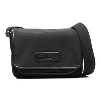 TOM FORD Logo patch Messenger Bag