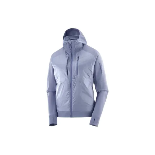 SALOMON Puffer Jacket Women's Blue Granite