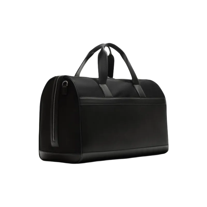 ZARA Polyamide Travel Bag Unisex Black-1