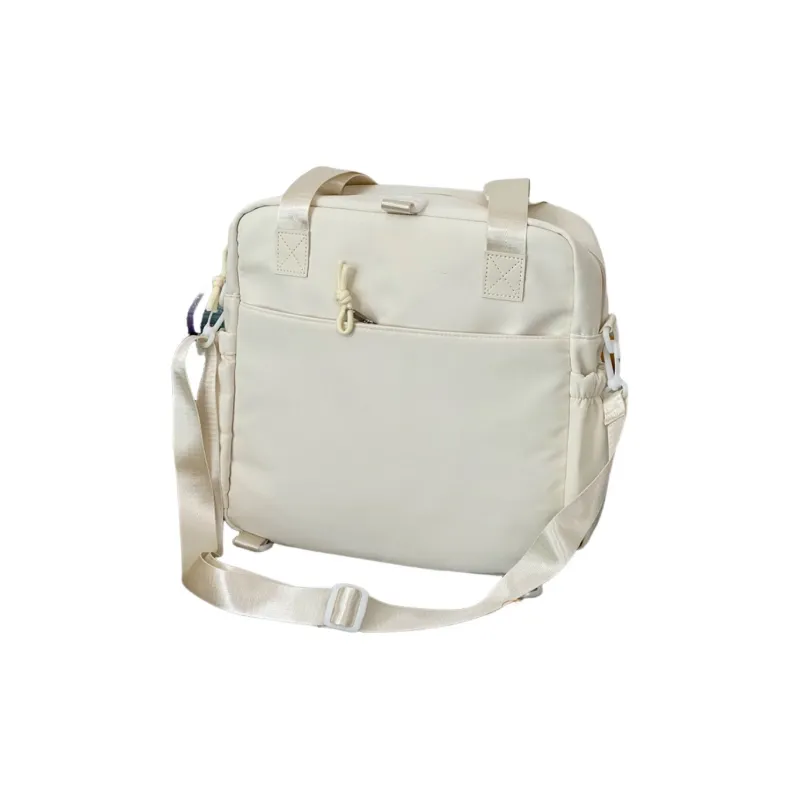 Tonlion Polyester Shoulder Bag Regular Unisex White/Blue-5