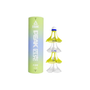 PEAK Glossy Ball Head 4 Pack Nylon Indoor And Outdoor Shuttlecocks