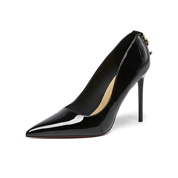 PINWEISHIDU Slim Heel High Heels Women's-0