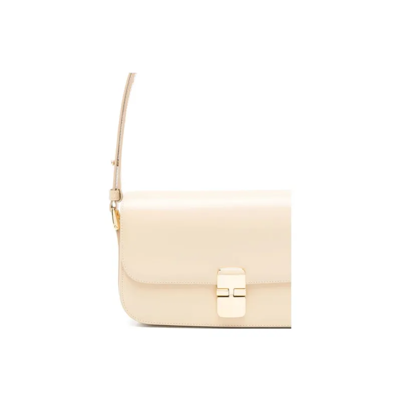 A.P.C Grace Foldover Top Shoulder Bag-2