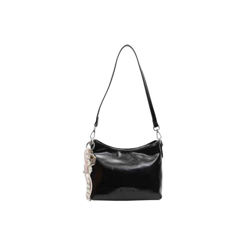 Meow In The Grass PU Crossbody Bag, Shoulder Bag Regular Women's Black/Coffee/Blue/Silver/Pink/Ecru-3