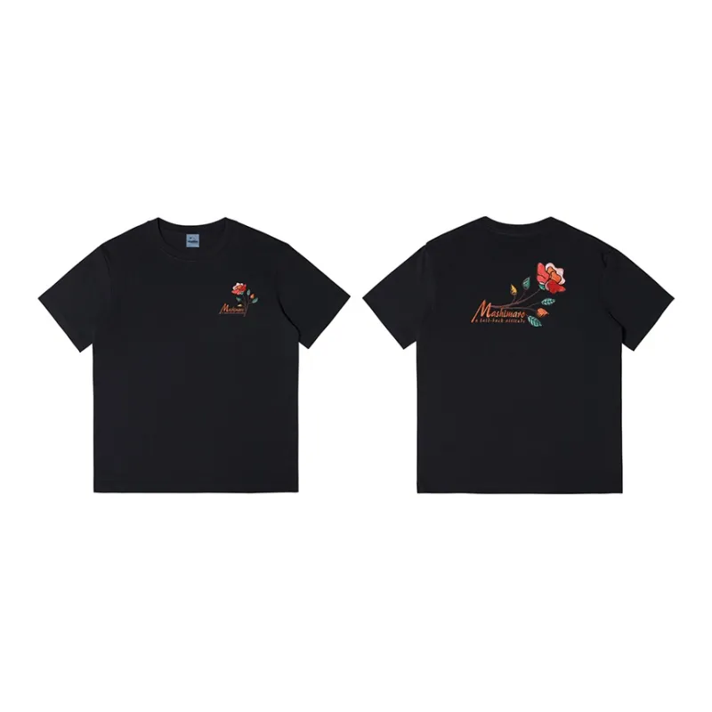 MashiMaro Short-Sleeved T-Shirts Unisex-13