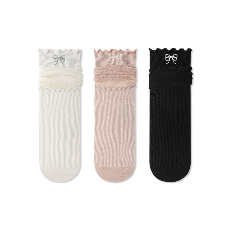 JIAZINI Mid-Calf Socks Women's Combo Set-21