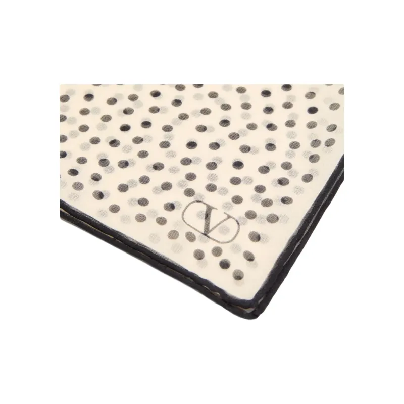Valentino Mulberry Silk, Silk Scarves Women's White-2