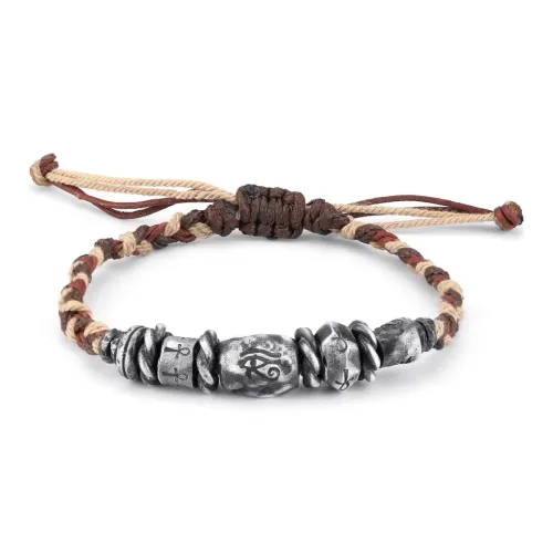 Silver Art S 999 Fine Silver Pure Silver Bracelets Men's