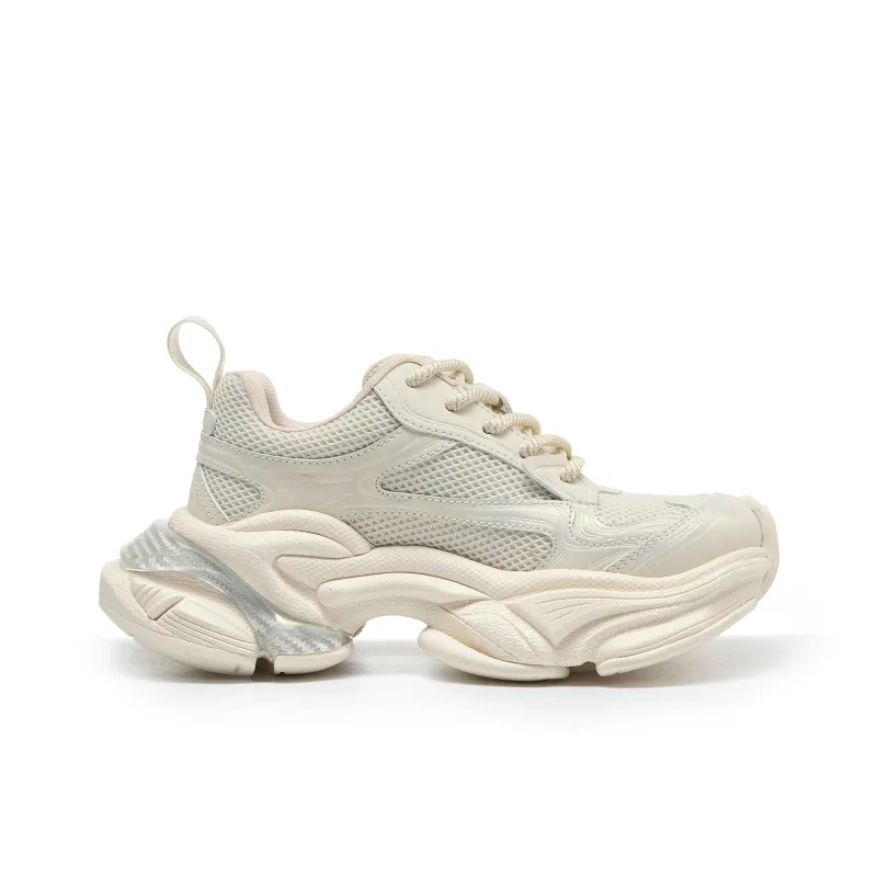 LEECAT STUDIO Slip Resistant, Abrasion Resistant, Breathable Low Top Chunky Sneakers Women's-1