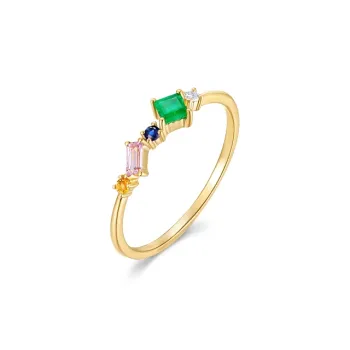 IL&CO. Colored Gemstones Rings Women's