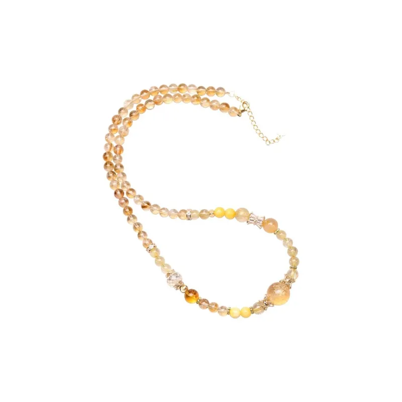 Moon Jewelry Crystal Necklaces Unisex-24