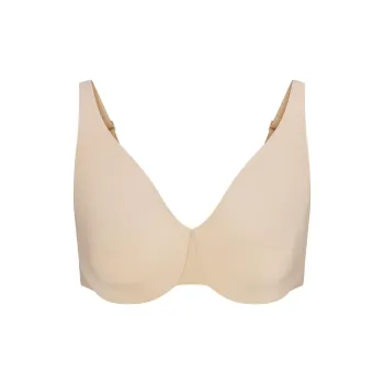 SKIMS SS25 SMOOTHING INTIMATES UNLINED MINIMIZER BRA Bra Women's 1 Pack SAND/Sand