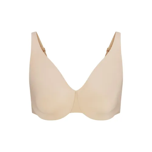 SKIMS SS25 SMOOTHING INTIMATES UNLINED MINIMIZER BRA Bra Women's 1 Pack SAND/Sand