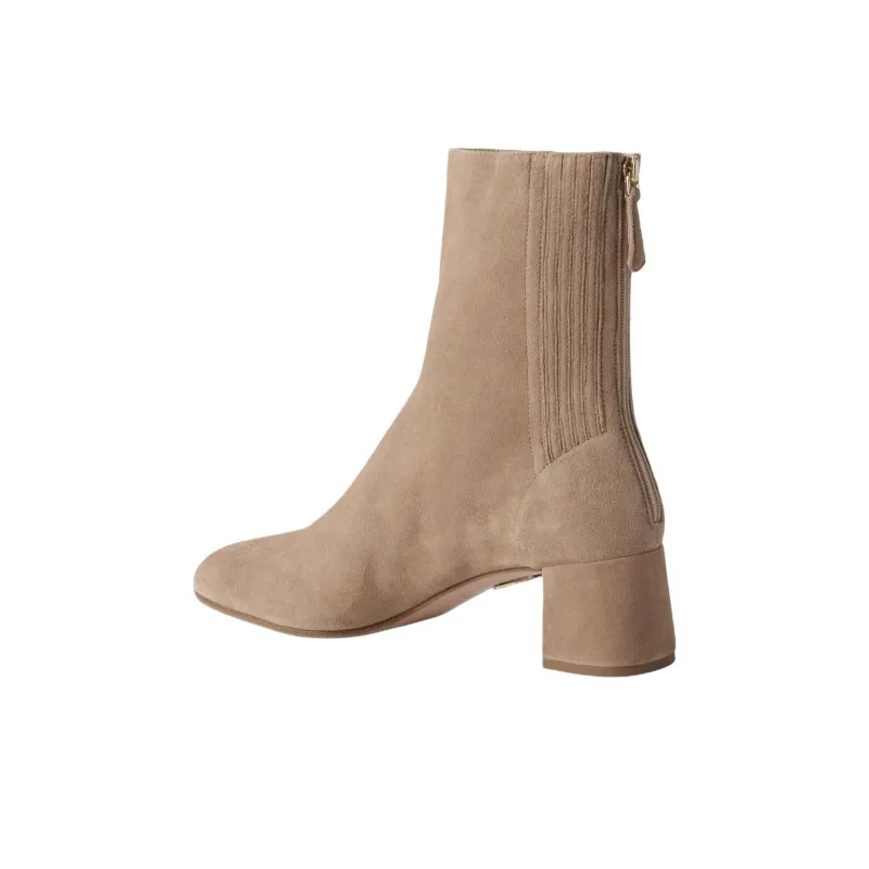 AQUAZZURA Saint Honore Ankle Boots 5cm Women's Brown-2