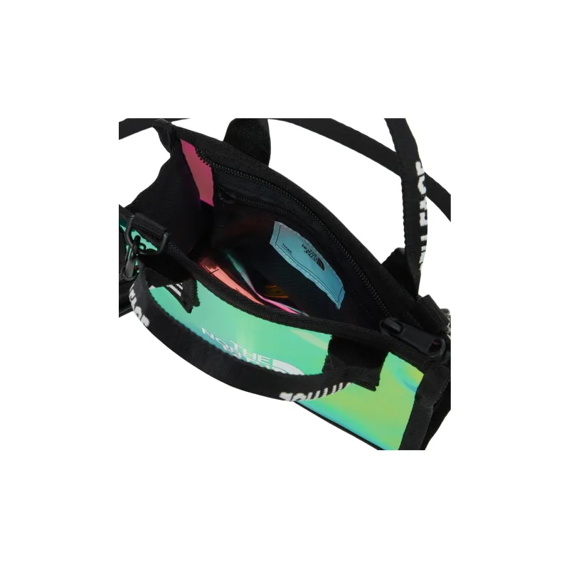 THE NORTH FACE Polyurethane Tote Bag Shopping Bag Shoulder Bag Crossbody Bag Handbag Mini Kids' Black & Multicolor-3