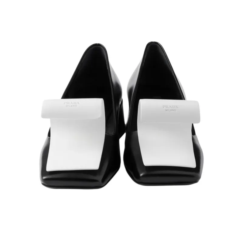 PRADA Loafers 3.5cm Women's Black-4