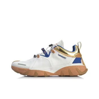 LiNing Badfive 1 Badfive Speed Only Chu Has The Material Cushioning Low Top Basketball Shoes Men's Ivory