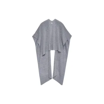 DKNY Polyester Shawls Women's Gray