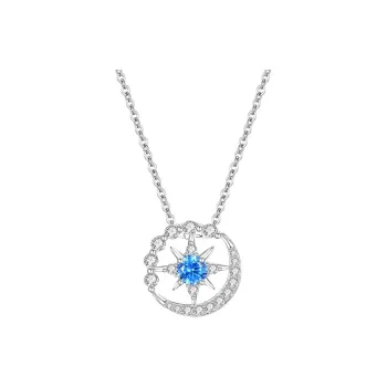GOOUI S925 Silver Necklaces Women's