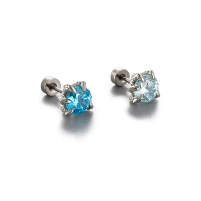 SHEEHHYY Alloy Stud Earrings Women's-16