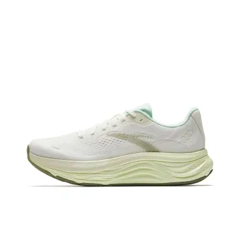 Anta Anti Slip And Wear Resistant Coverage Low Top Casual Running Shoes Women's White Green