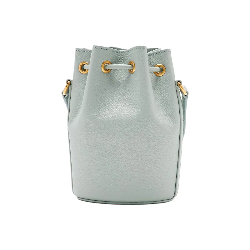 Valentino Calfskin Bucket Bags Crossbody Bag Shoulder Bag Mini Women's Blue-1