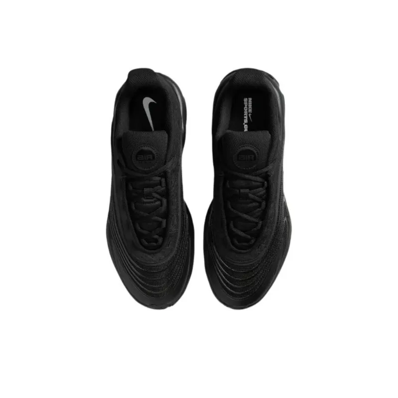 Nike Air Max Fire Anti Slip Wear Resistant Low Top Casual Shoes Unisex Black-3