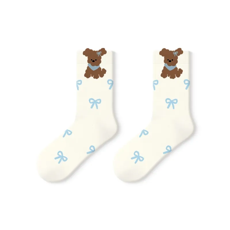 Primeet Mid-Calf Socks Women's 5 Pack-10