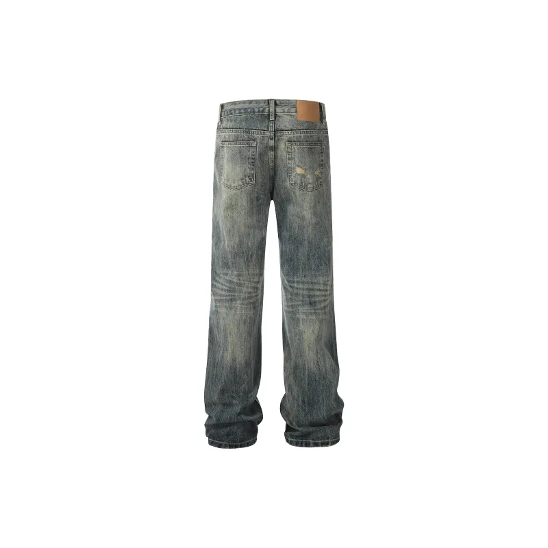 MT99 Jeans Unisex Vintage Blue-1