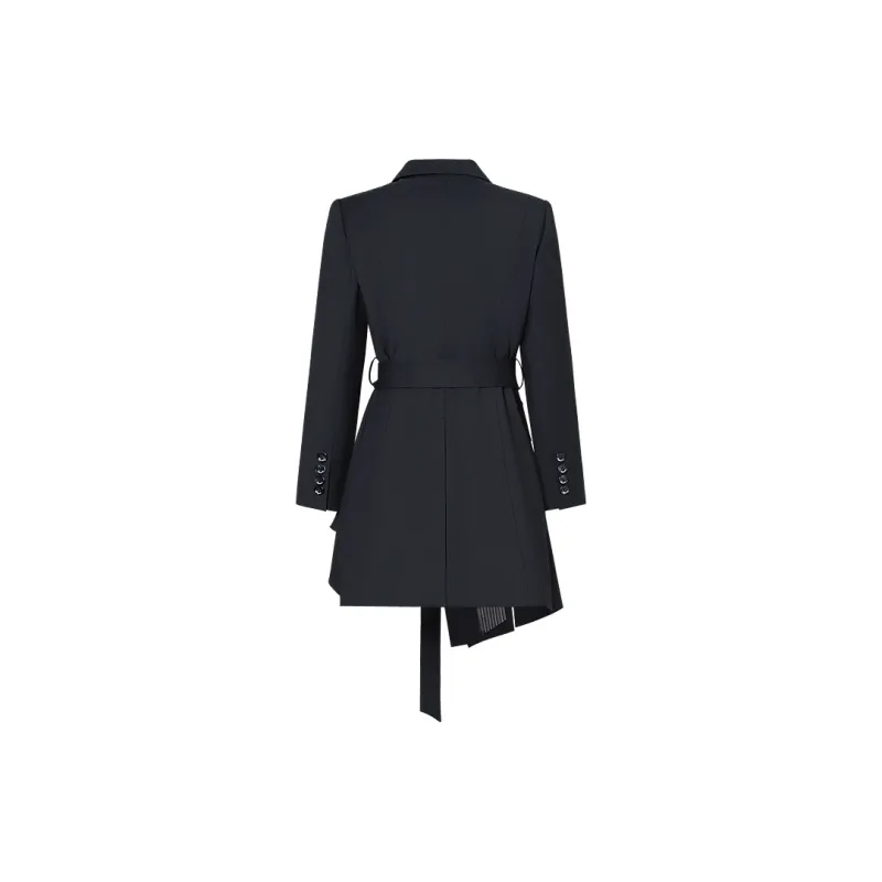 IDPAN Cropped Coats Women's Black-1