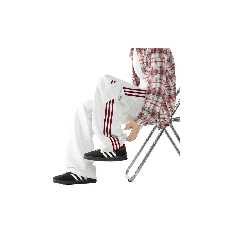 T-IRA Casual Pants Unisex Mauve-9