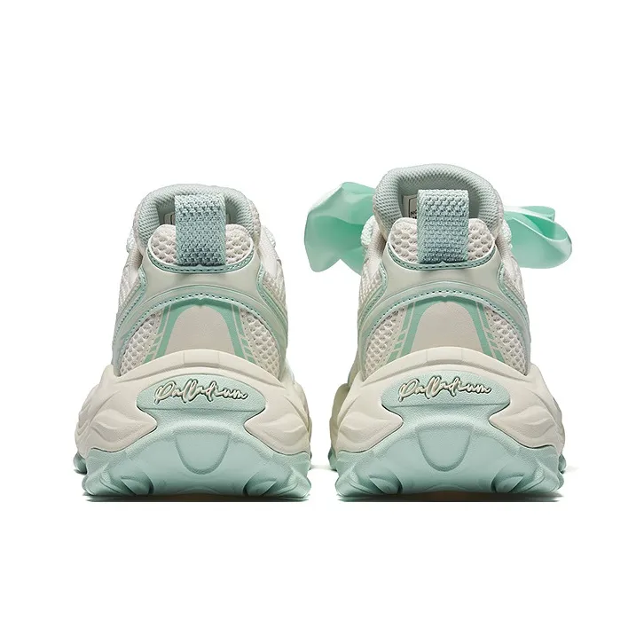 Palladium Paladin Casual Shoes Vintage Fashion Trend Round Tip Chunky Sneakers For Women's-3