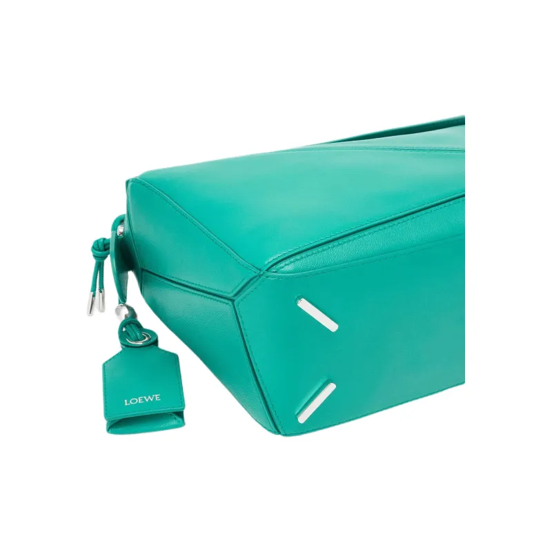 LOEWE Puzzle Nappa Sheepskin Shoulder Bag, Crossbody Bag, Handbag Trumpets Women's Aquamarines Stone Color-6