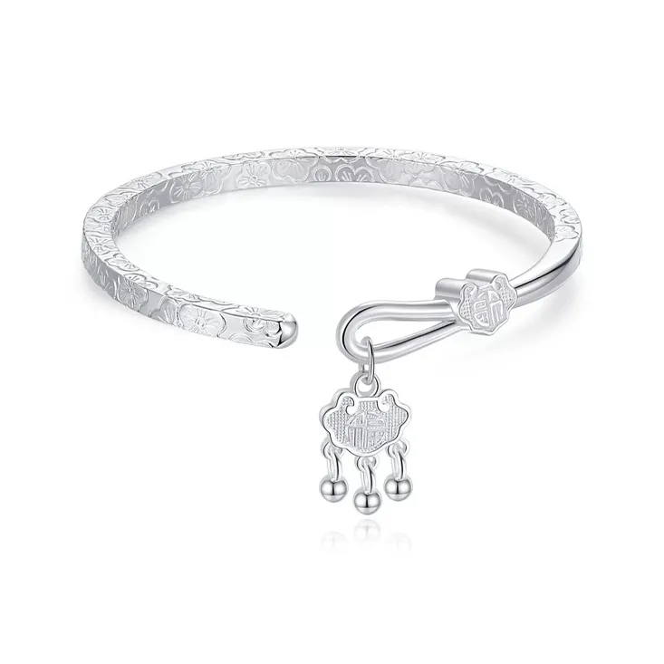 NVBBK 999 Fine Silver Bangles Women's-0