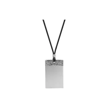 FUSSEM S999 Fine Silver Sterling Silver Necklaces Unisex