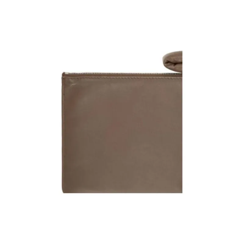 Lemaire Lambskin Wallet Clutch Women's Taupe-3