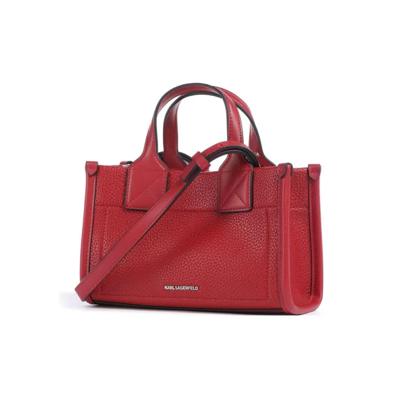 KARL LAGERFELD / Karl Lagerfeld Jeans Logo Detailed Zip Up Tote Bag-1