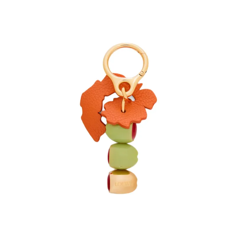 LOEWE Acetate Charm Bag Accessory Women's Green & Gold-0
