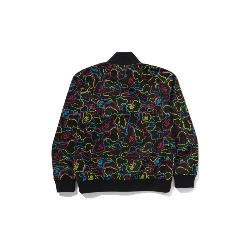 Bape Neon Camo Jacquard Track Jacket-1